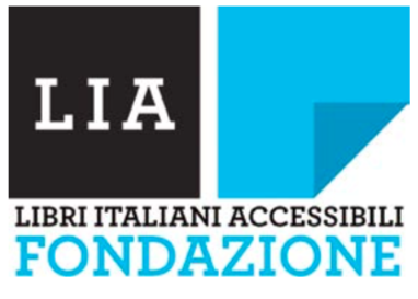 Logo LIA - Libri Italiani Accessibili Fondazione